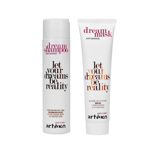 Artego dream, zastaw po zabiegu prostowania włosów szampon, 250ml