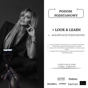 Koloryzacje poziom Podstawowy – koloryzacje podstawowe